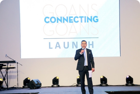 Mr. Joseph Dias launches Goans Connecting Goans on 14th December 2018